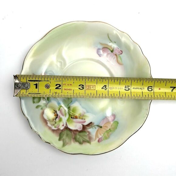 Vintage 50th Lefton China  To a Wild Rose Tea Cup Saucer Hand Painted - Picture 9 of 11